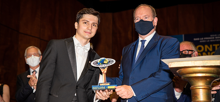 Nikolay Kuznetsov wins the Monte Carlo Piano Masters 2021